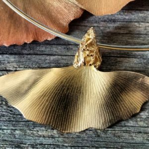 Pendentif feuille de Ginko