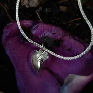 Pendentif «Pétale cœur»