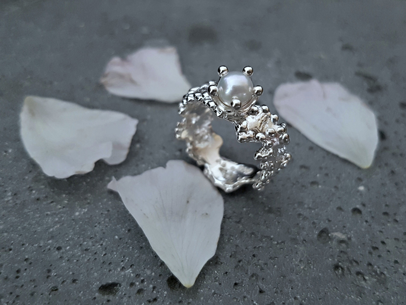 Bague végétale «Cendrillon»