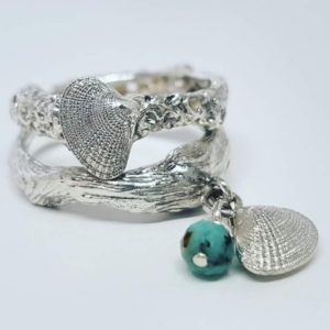 Bagues petit coquillage entier (2)