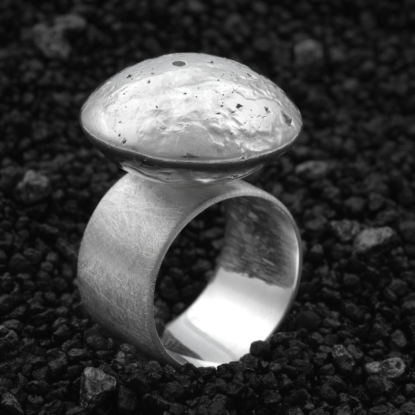 Bague «Dis-moi Lune d'argent...»