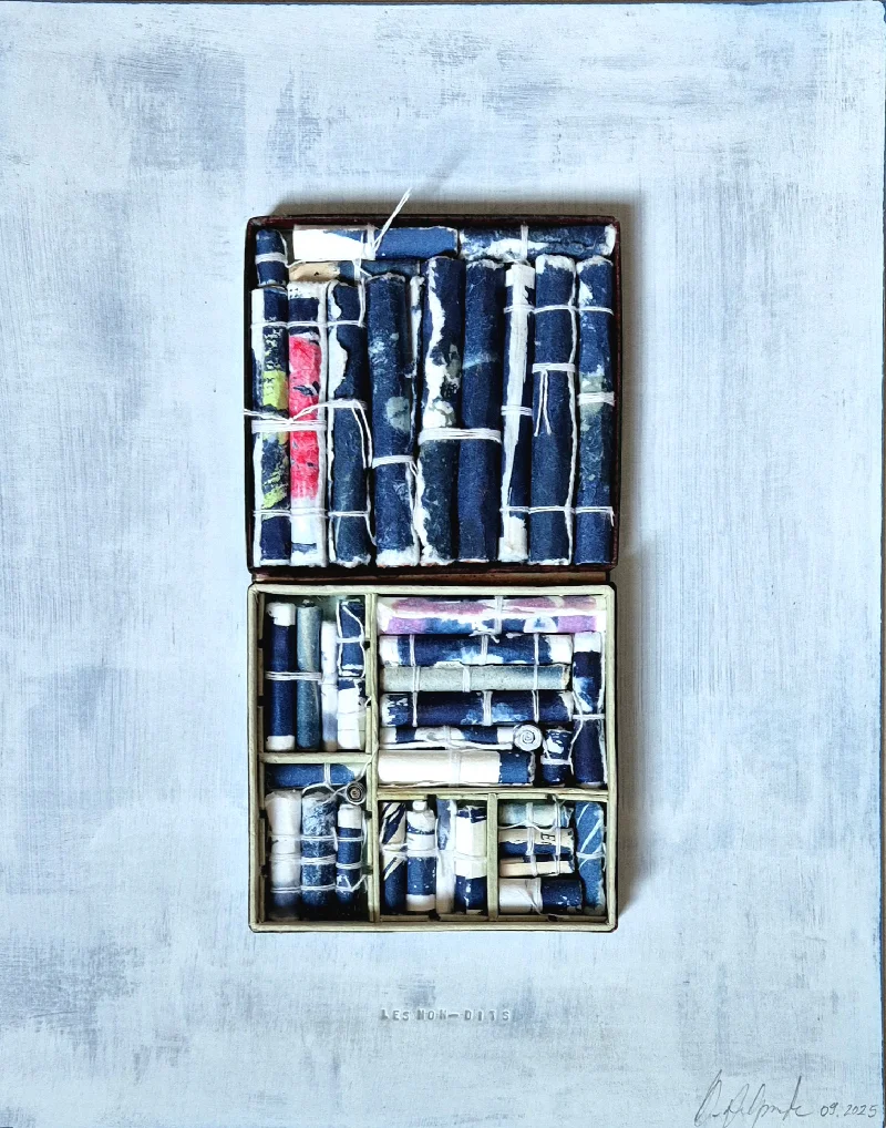 Cyanotypes, Entre Ciel et Terre. Atelier Solstice Bijoux