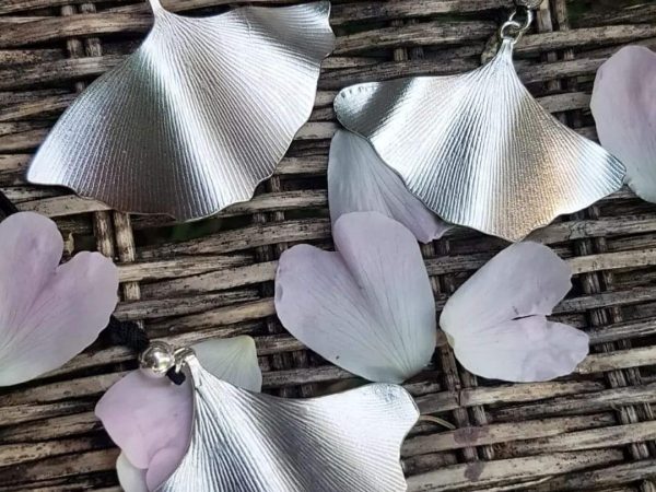 Pendentifs feuilles de Ginkgo